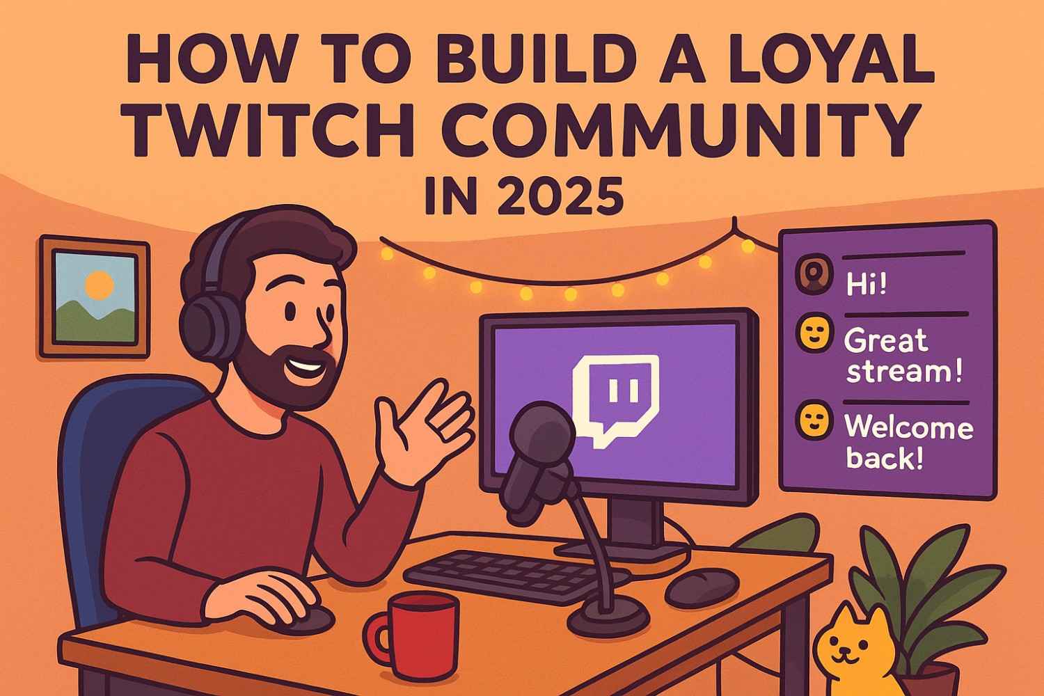 How I Built a Loyal Twitch Community (Even as a Tiny Streamer in 2025)
