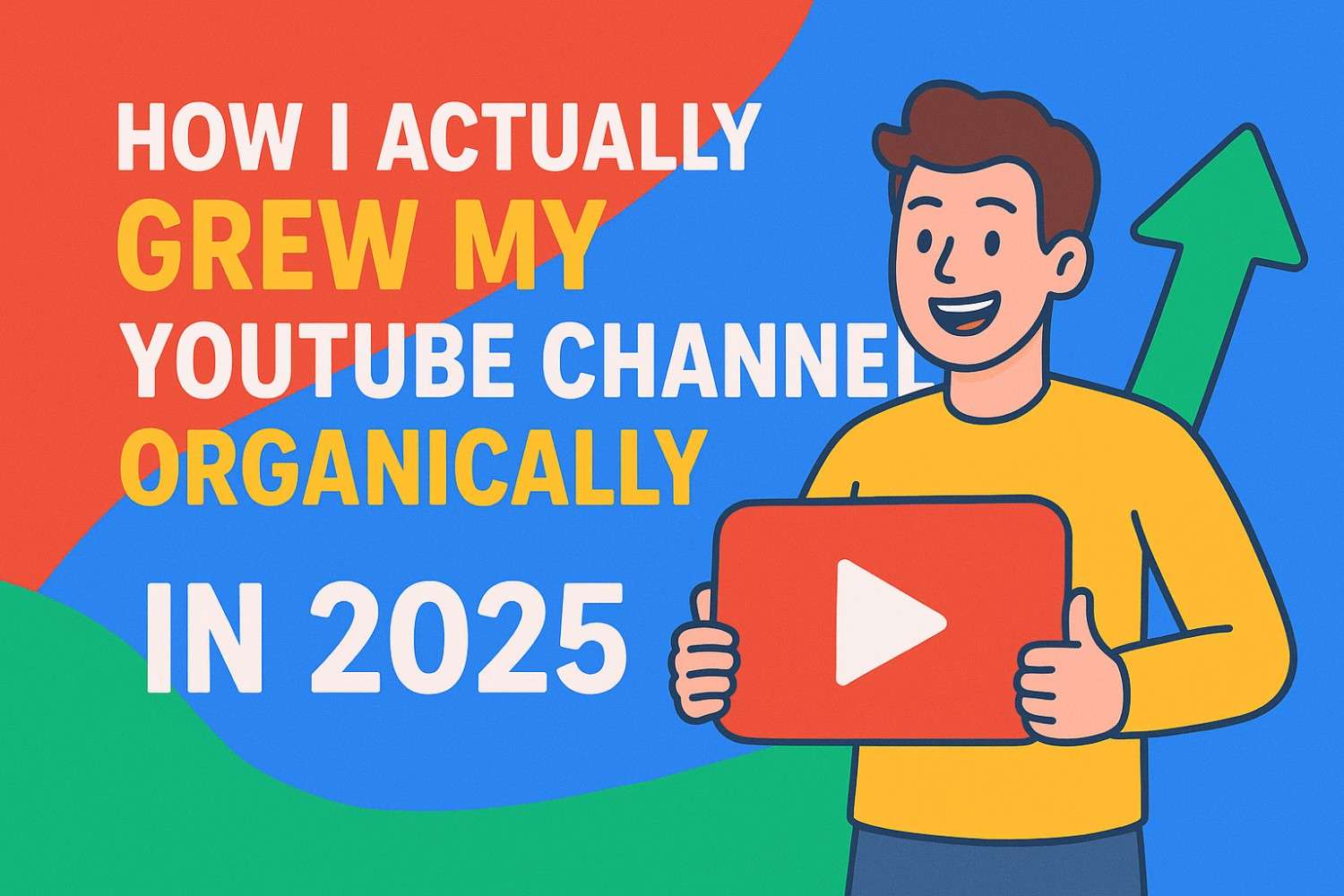 How I Actually Grew My YouTube Channel Organically in 2025 (The Real Way, No Ads)