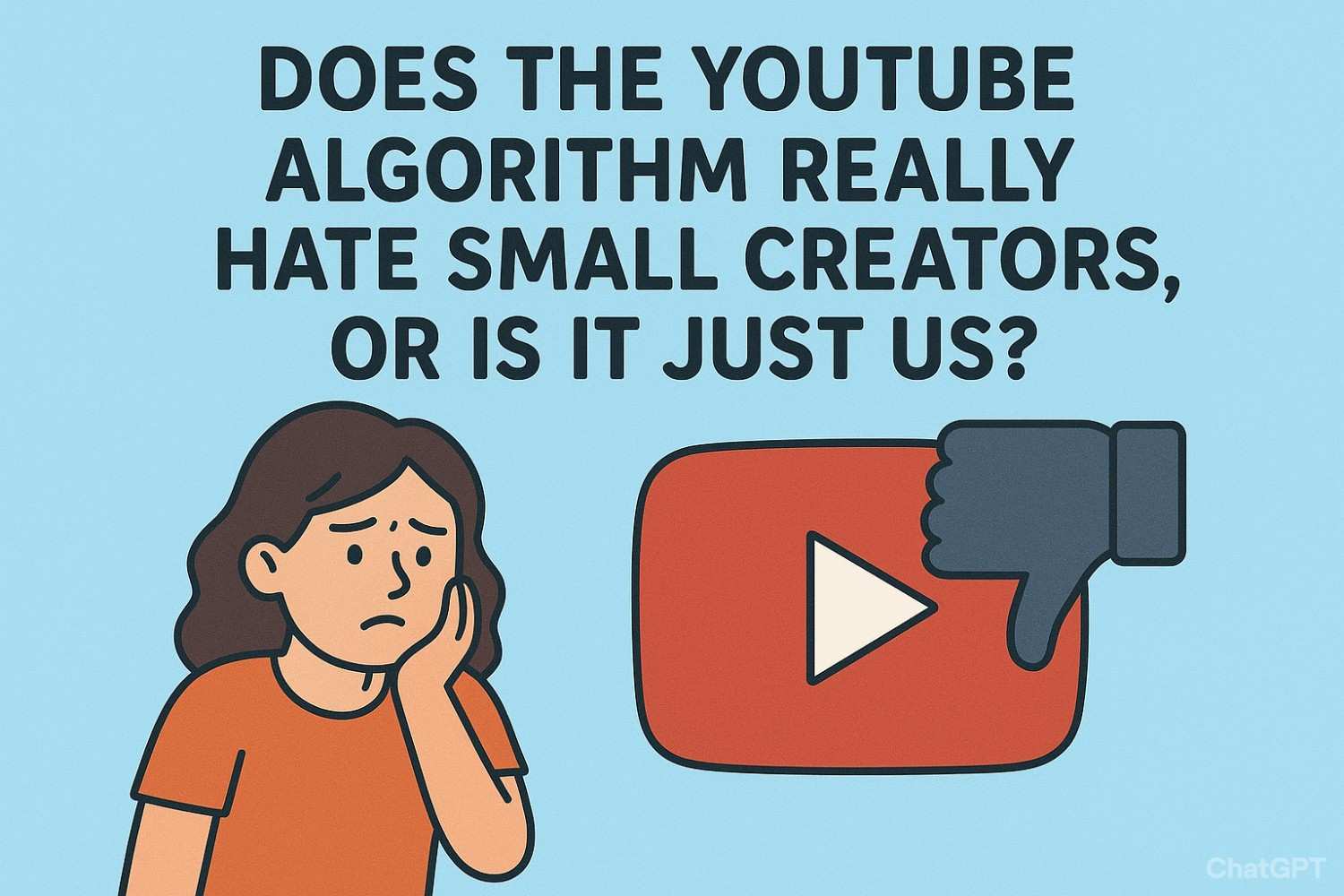 Does the YouTube Algorithm Really Hate Small Creators, or Is It Just Us?
