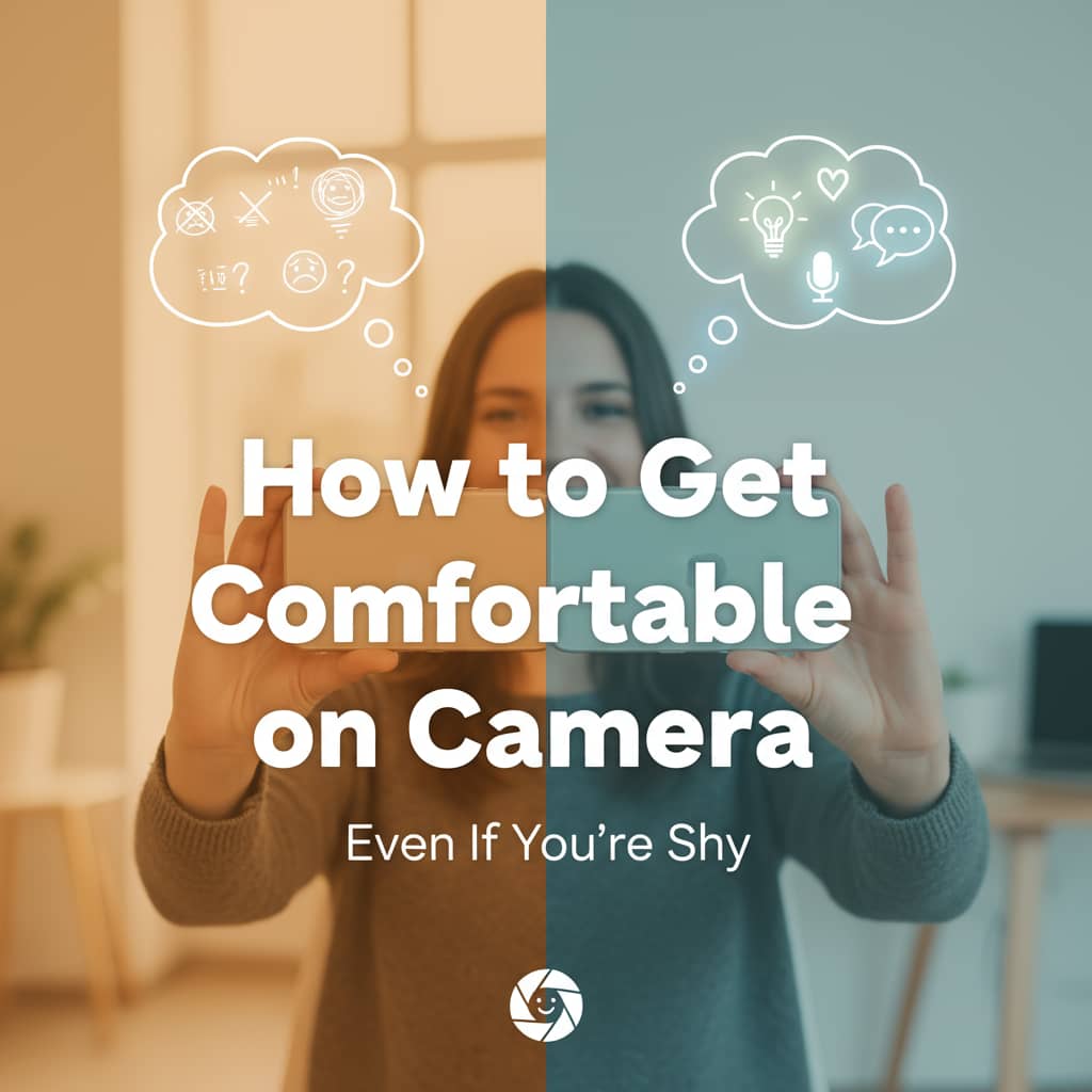How to Get Comfortable on Camera — Even If You’re Shy